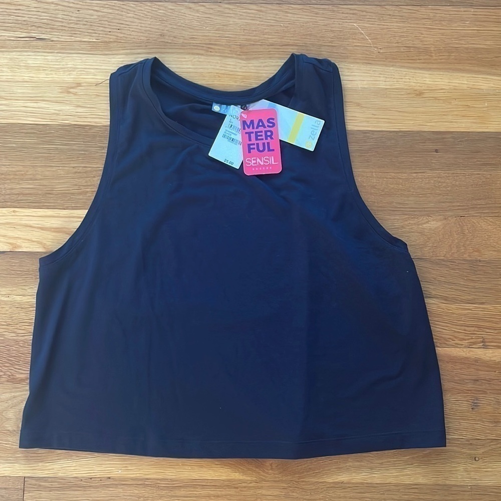 Zella Work For It Tank | Black large - Picture 2 of 6